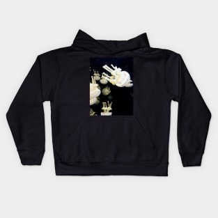 Jelly fish in the dark Kids Hoodie